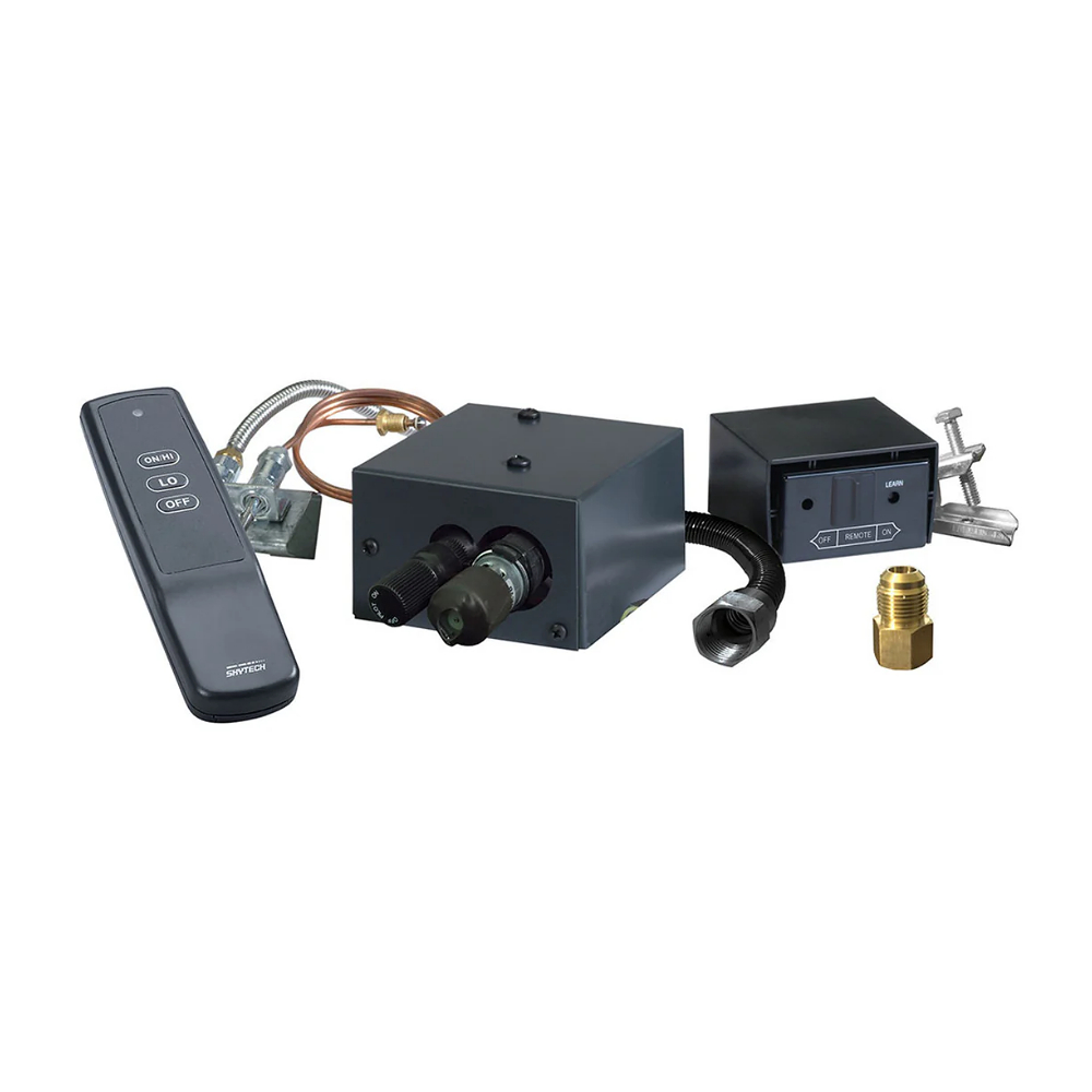 Skytech AF-LMF-RV Safety Gas Valve Kit with Motor Drive Flame Control Remote