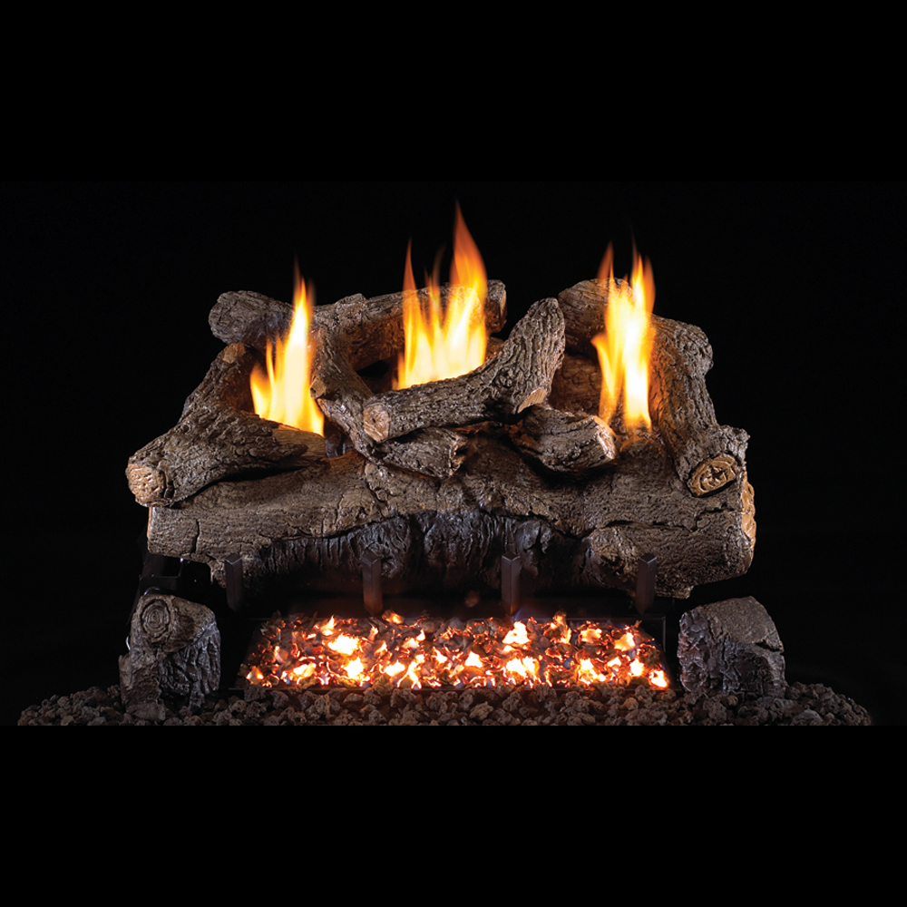 RealFyre EFV-2-16-18 16/18" Evening Fyre G18 See-thru Vent-free Log Set