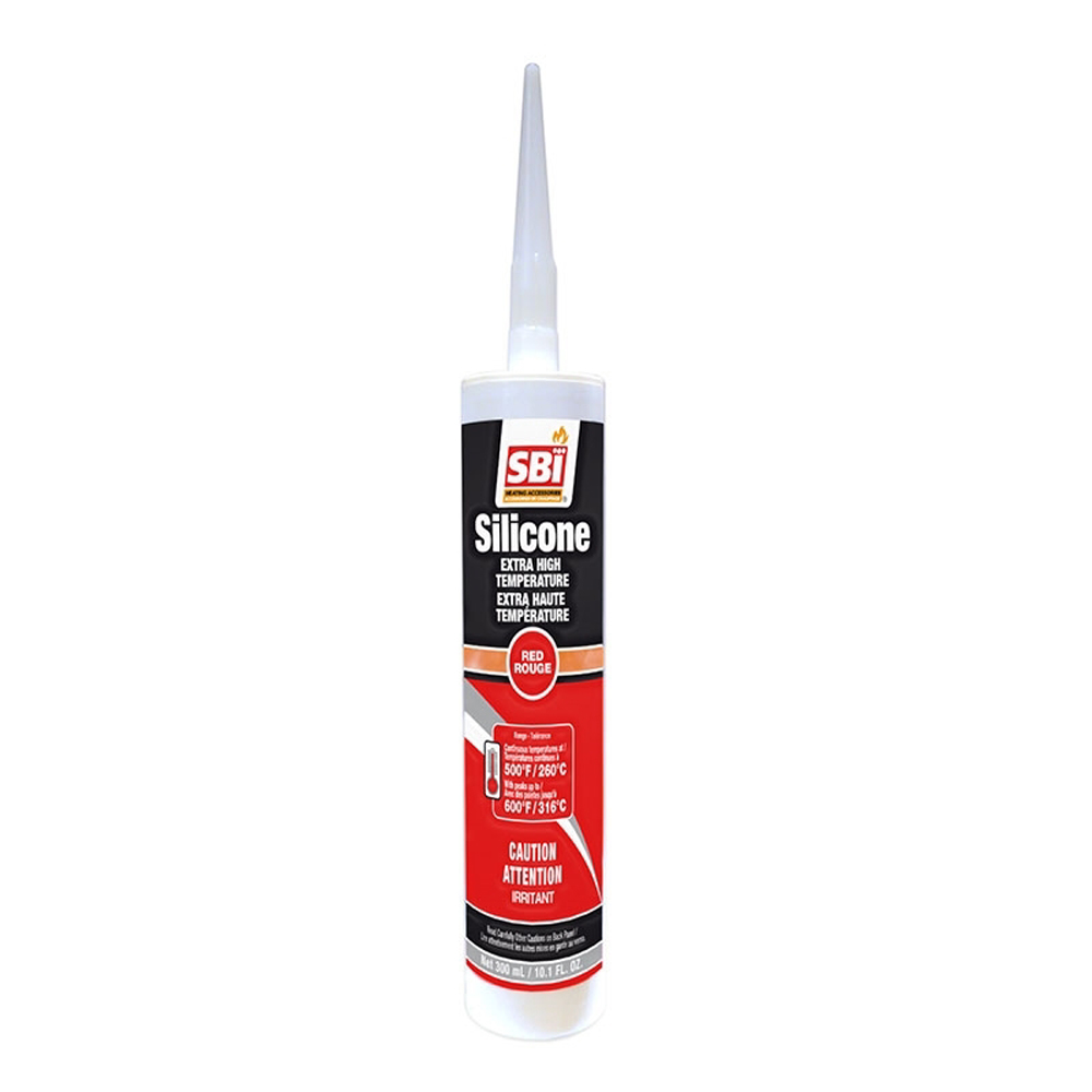 Osburn AC02040 High Temperature Red Silicone (300 Ml- 10.1 Fl.Oz.)