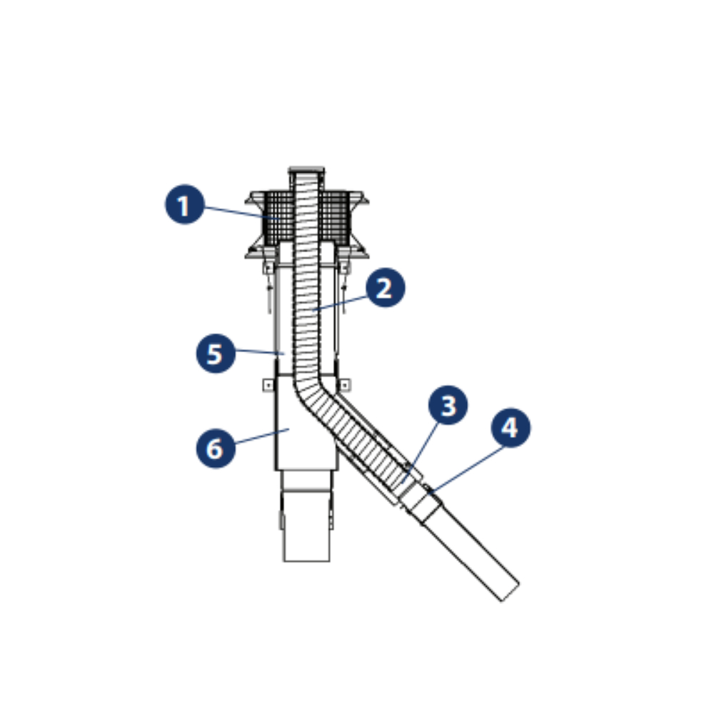 Duravent 4FSFLEX-25 FasNSeal Flex 25' Length