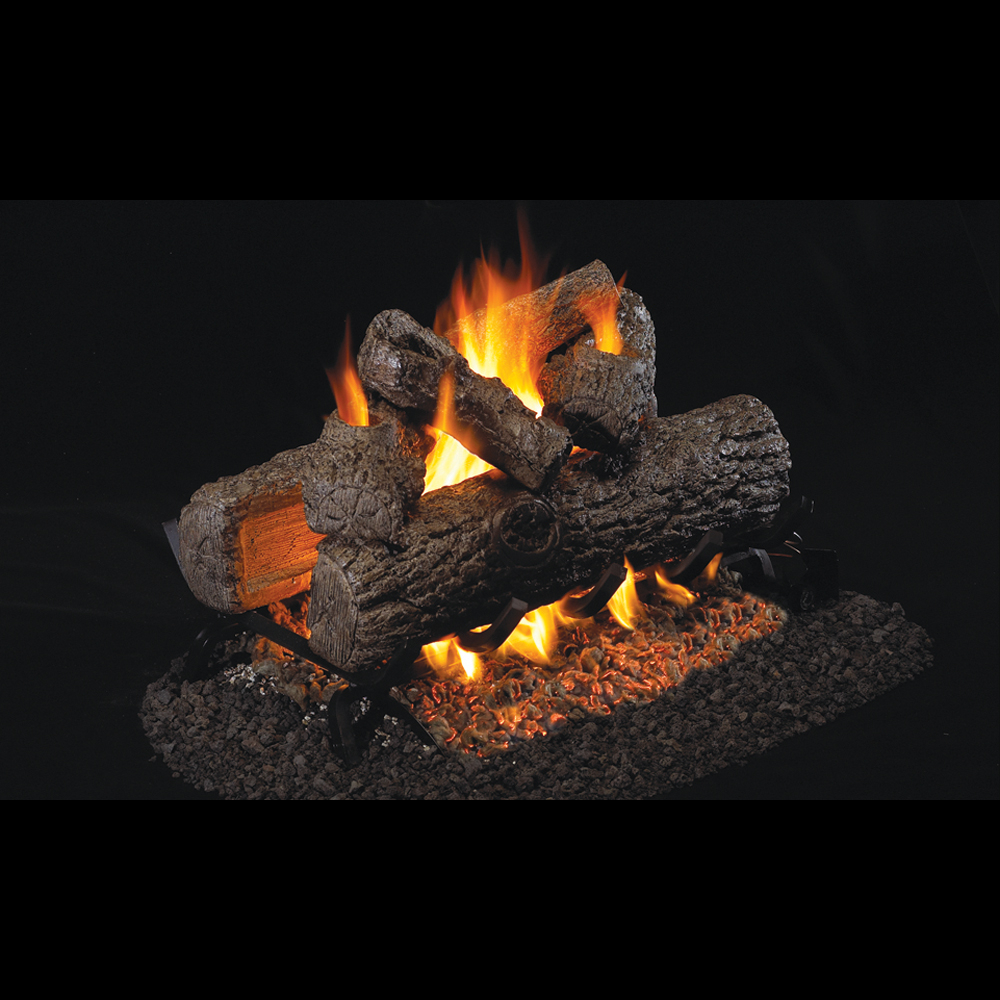RealFyre R-2-16 16" Golden Oak See Thru Vented Log Set