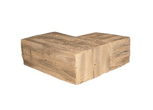 Lexington Hearth 7439 HB-CO-LH-PH Hayloft Beam Pale Honey Corner Mantel