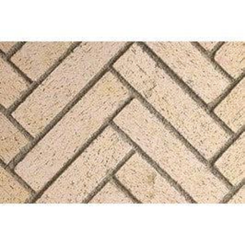 IHP Superior MOSAIC48IVSH Ivory Split Herringbone Mosaic Masonry Brick Liner F4254