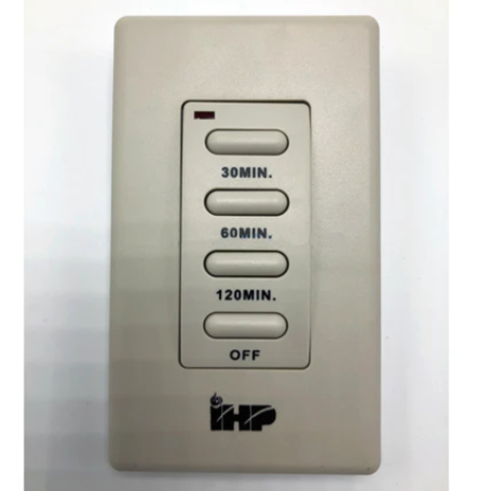 IHP Superior WS-S-TMR Wall mount 4 button timer 30/60/120 minute H8863