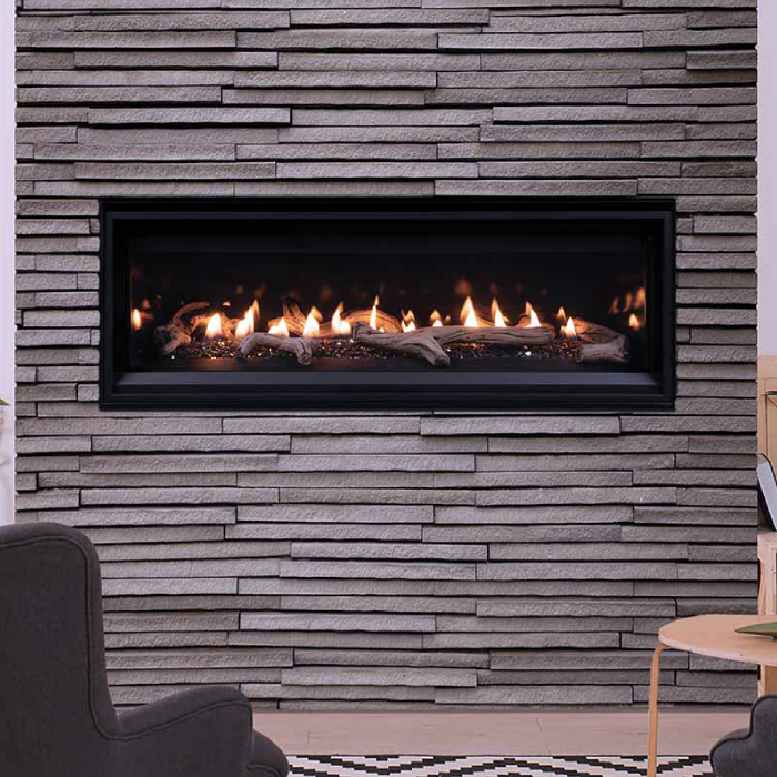 IHP Superior DRL2055TEN 55" NG Linear DV Electronic Ignition Fireplace F4236