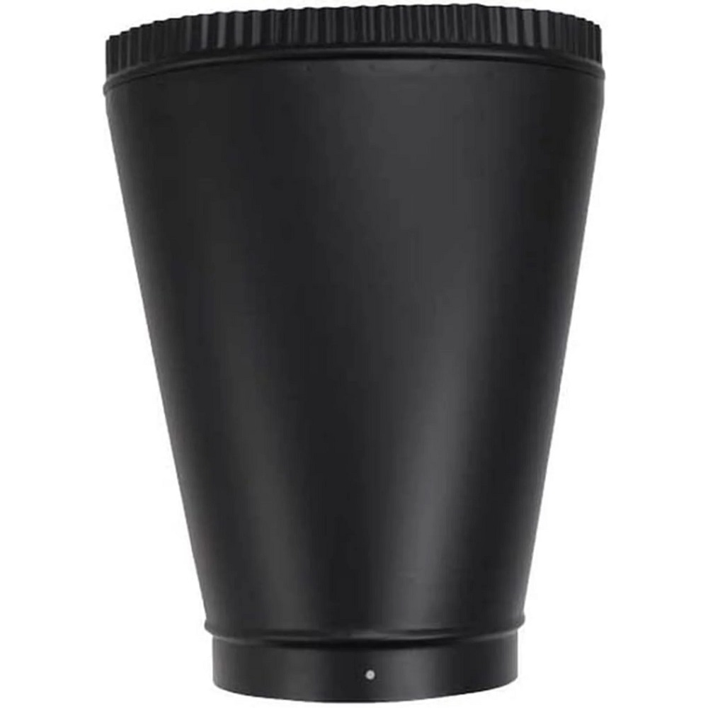 Majestic 0003701 Oval to 6" round adapter, 6" w x11" h-Bordeaux