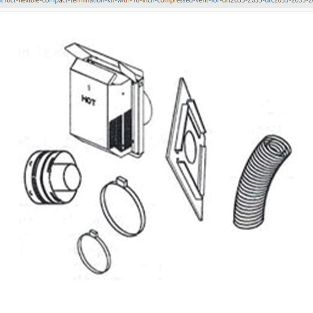 IHP Superior SFKIT18CT Flex Compact Term w 18" compressed vent F1799