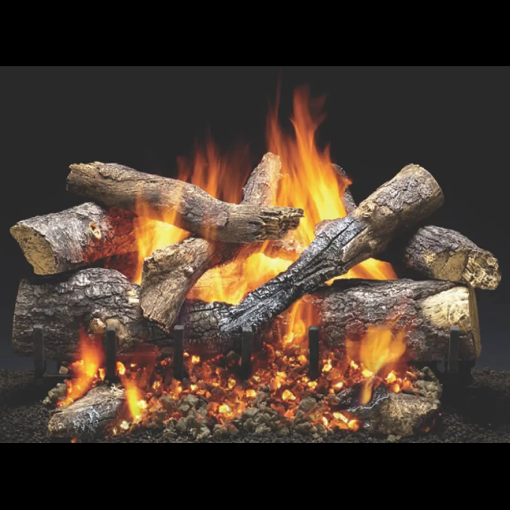 Majestic GO324 24" Grand Oak Log Set 11Pcs, 3 Tier