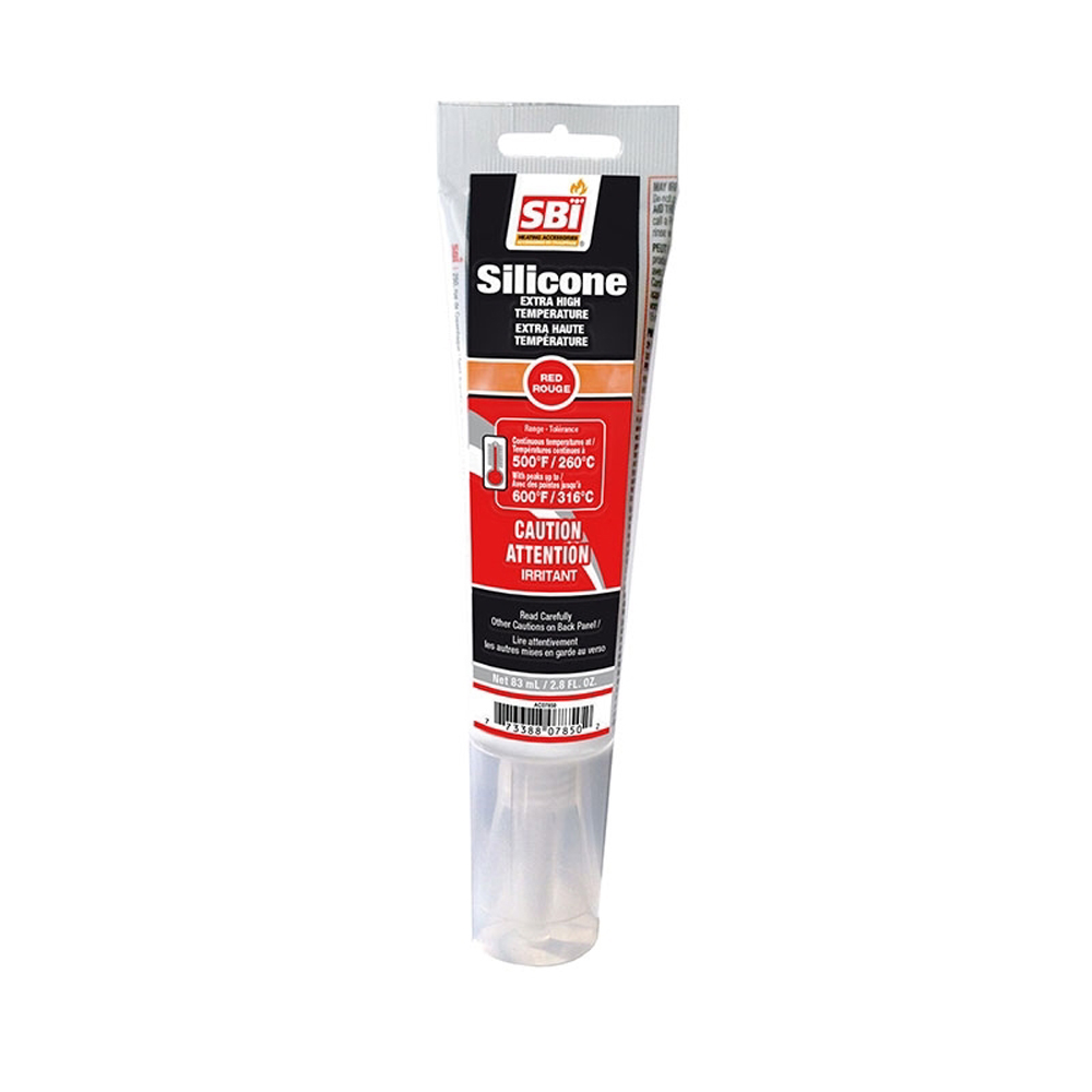 Osburn AC07850 High Temperature Red Silicone (83 Ml - 2.8 Fl.Oz.)