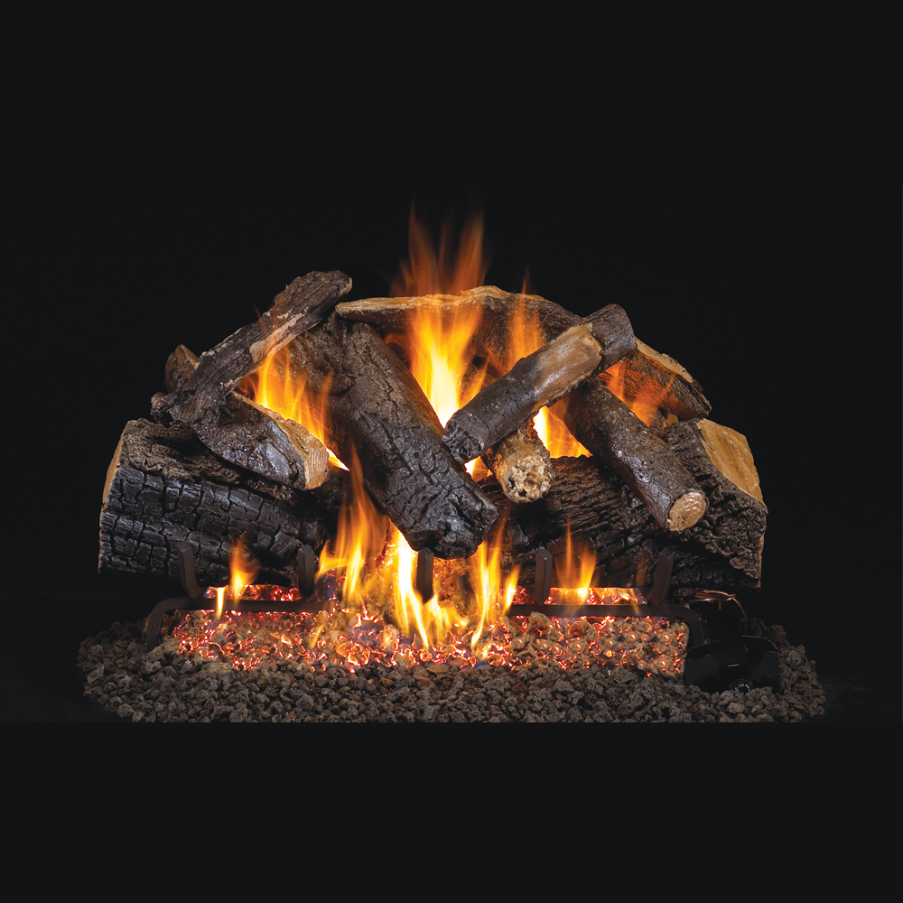 RealFyre CHMJ-24 24" Charred Majestic Oak Log Set