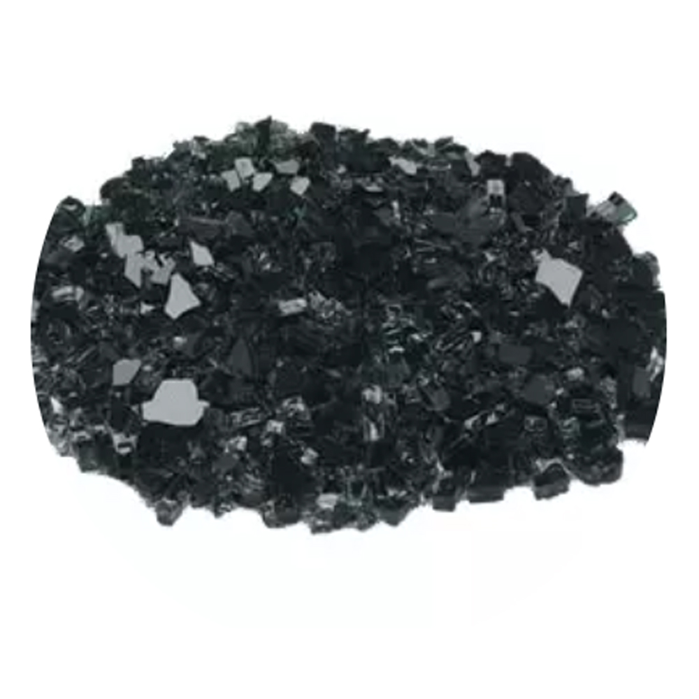 Majestic GLASS-OY Onyx Glass Fire bed material 1-Bag