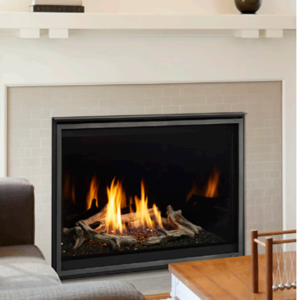 Majestic MER36MN Meridian Modern 36" DV Nat-Gas Fireplace W/Intellifire