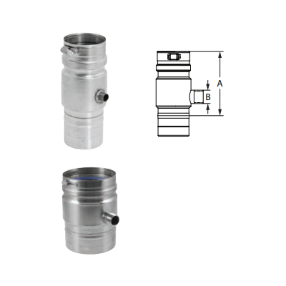 Duravent FSUCD4 Universal Condensate Drain