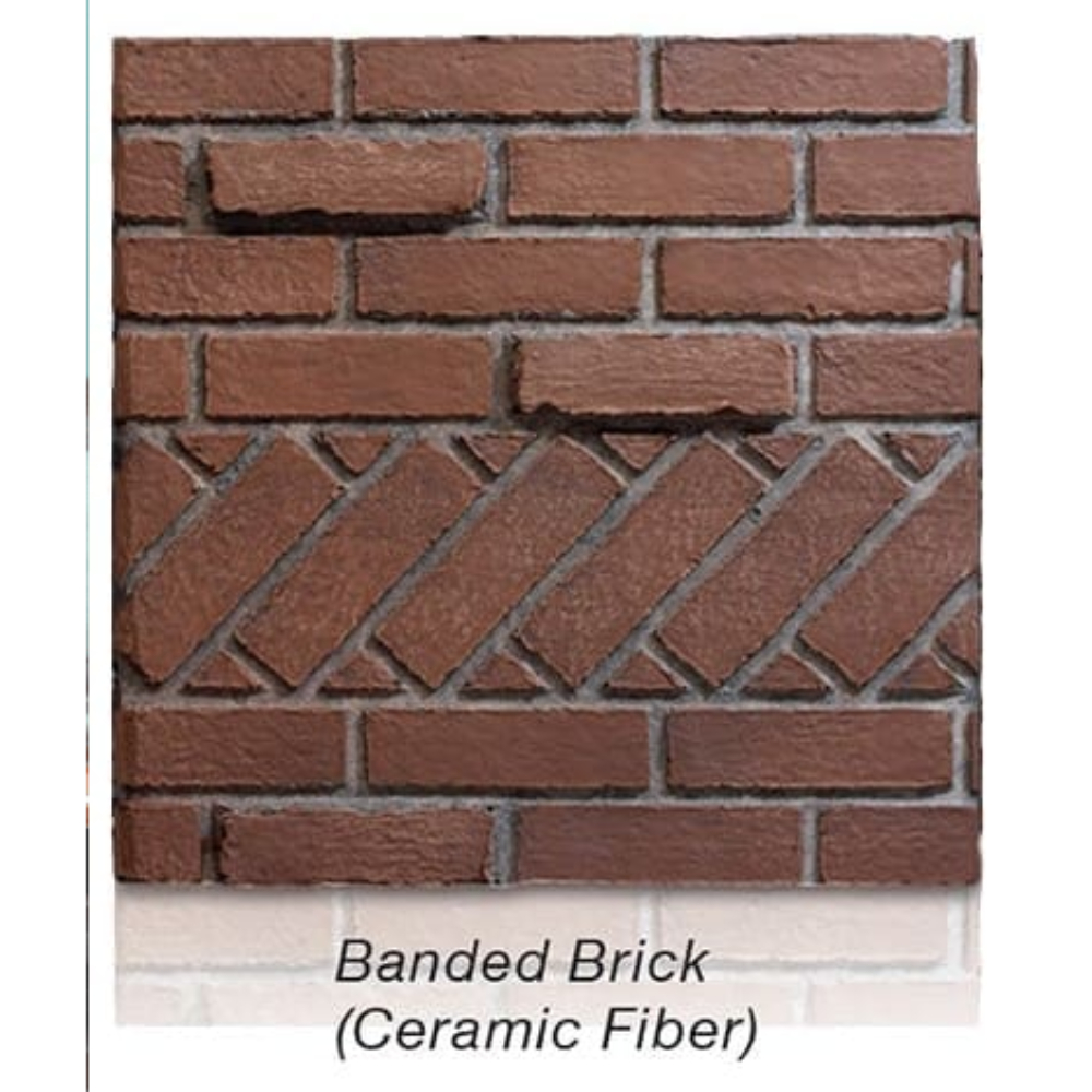 Empire FPP26E Banded Brick Liner
