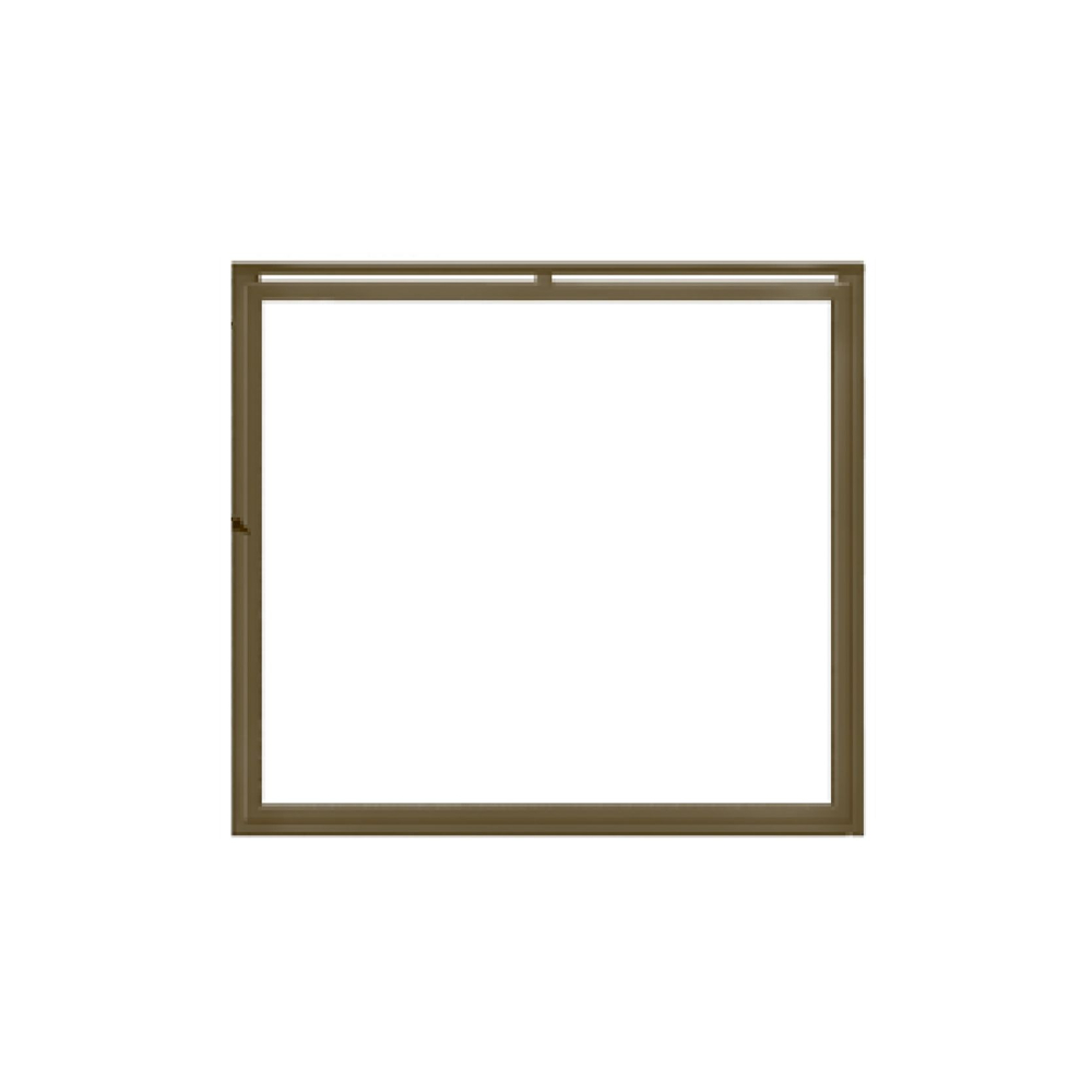 Majestic ENSEMBLE36NB Ensemble overlap front with ClearVue mesh and New Bronze trim