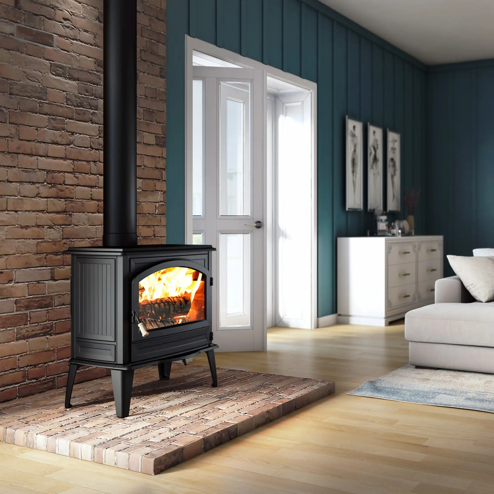 Drolet DB04900 Cape Town 1800 Cast Iron Stove
