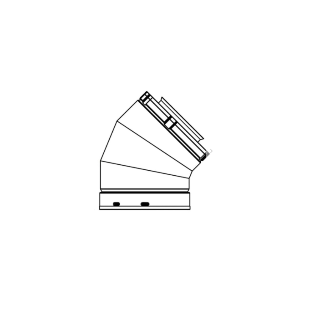 Majestic SLP45 45 Degree elbow