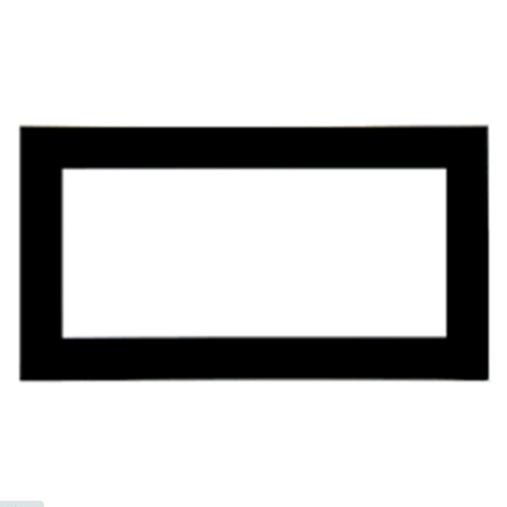 IHP Superior DS-BLK-RNCL35 Decorative Surround, Black Matte F4238