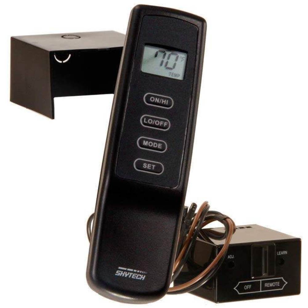 Skytech MRCK-TH Thermostat Fireplace Remote Control with Flame Adjustment