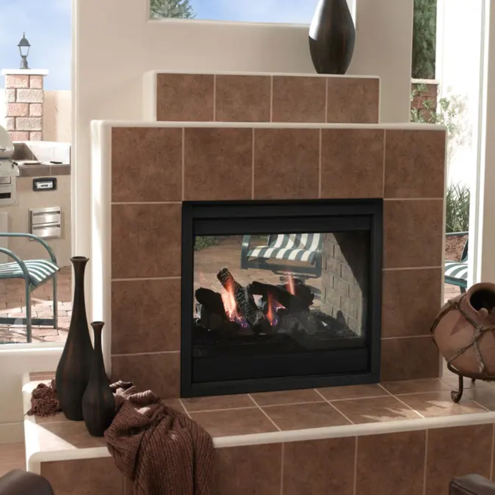 Majestic TWILIGHT-IFT Twilight 36" Indoor Outdoor See-Through Nat-Gas Fireplace W/IntelliFire