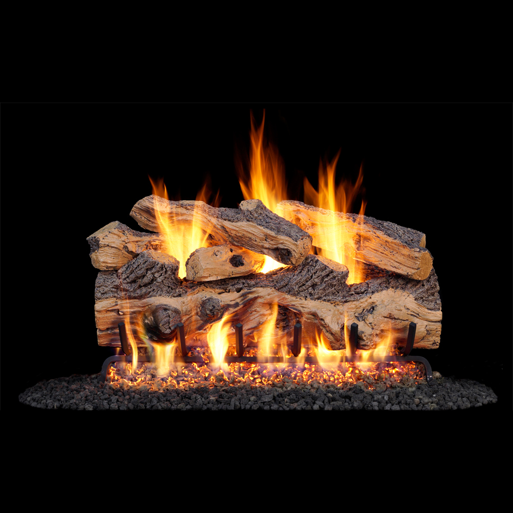 RealFyre GSO-24 24" Gnarled Split Oak Vented Log Set