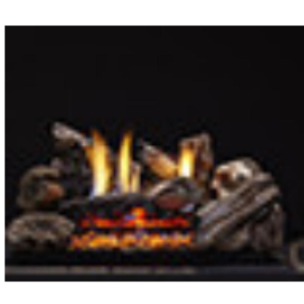 Monessen MX18-H 18" Burncrete Hybrid 8 pc Moxie Log Set