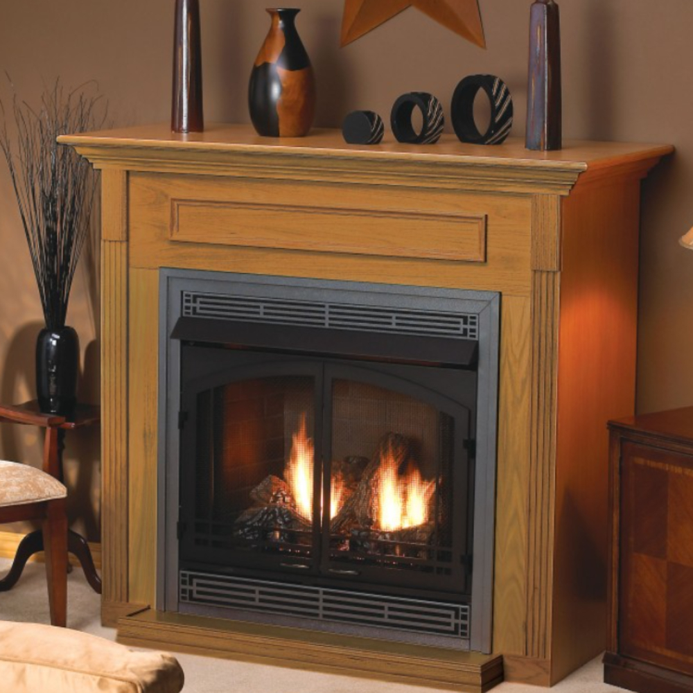 Empire VFP32FB0F 32" Breckenridge Circulating Flush Front Premium Vent-Free Firebox