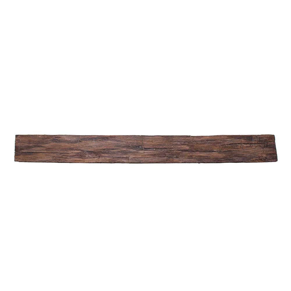 Drolet AC02783 72" Tavern Brown Non-Combustible Mantel