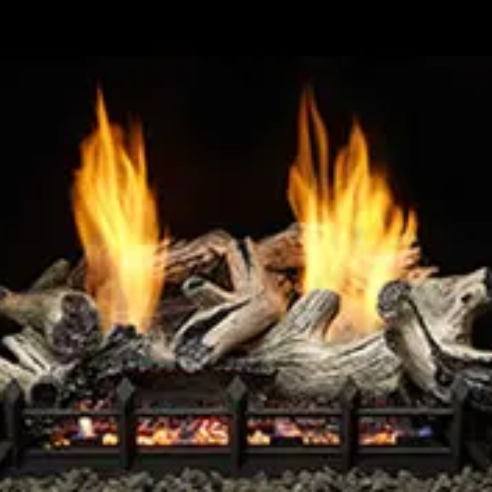 Monessen BC24-R 24" 6 piece Beachcomber Burncrete refractory Log set