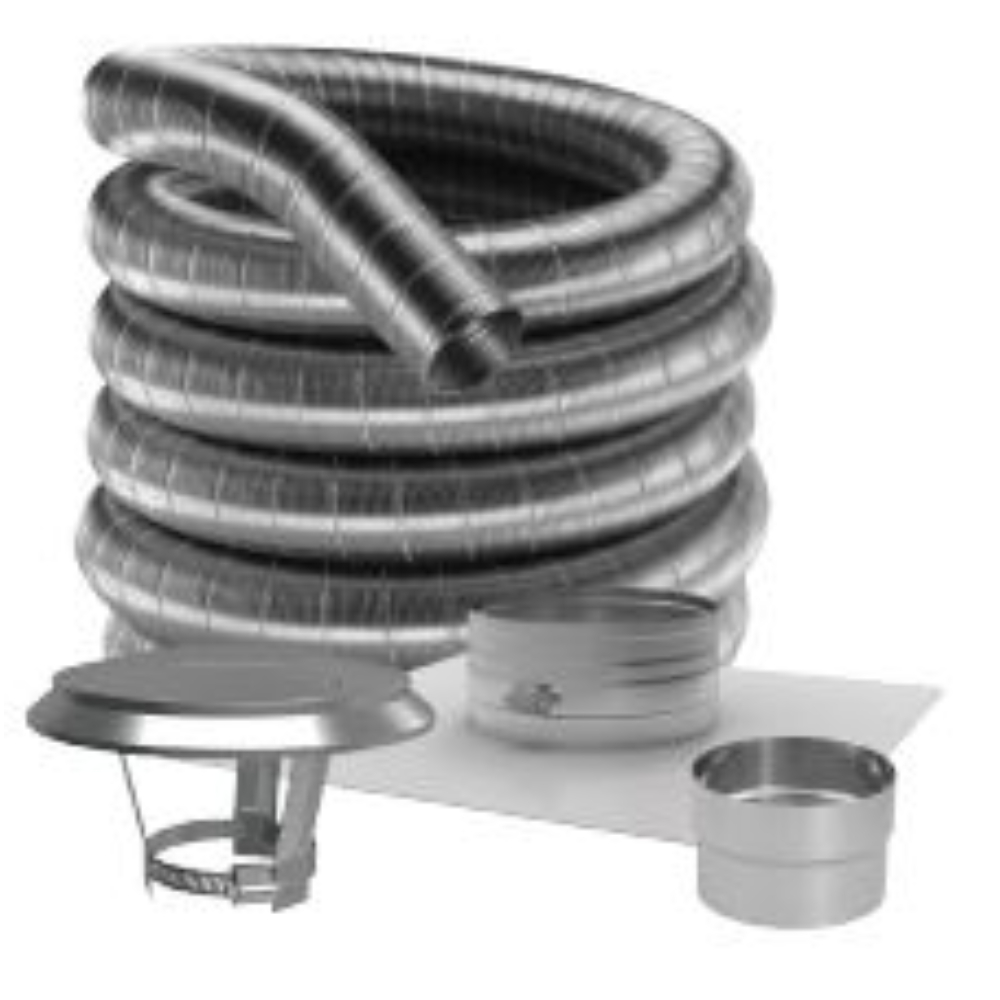 Duravent 3DF304-15K 3"DF304 15 Kit (includes DFSS Top Plate, Cap, Connector )