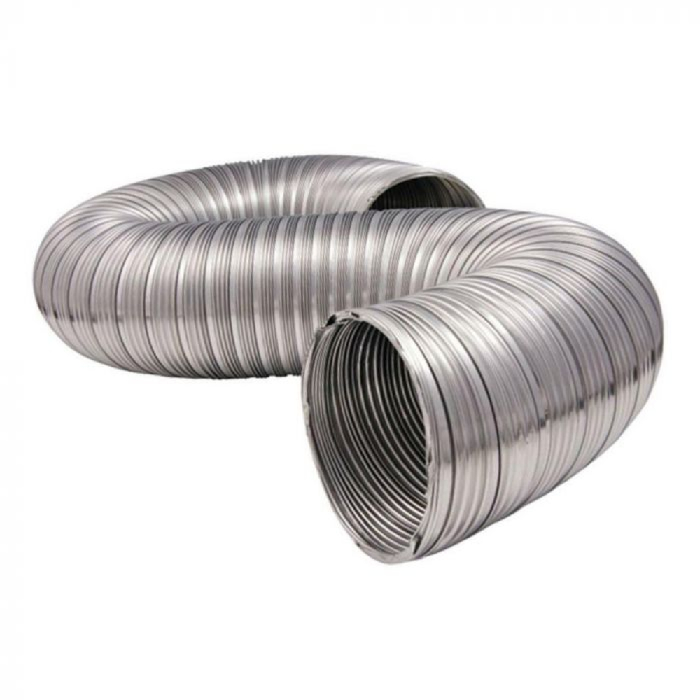 Majestic UD6 6" (152Mm) Uninsulated Flex Duct For Use With Outside Air Kit - Includes Two 42"