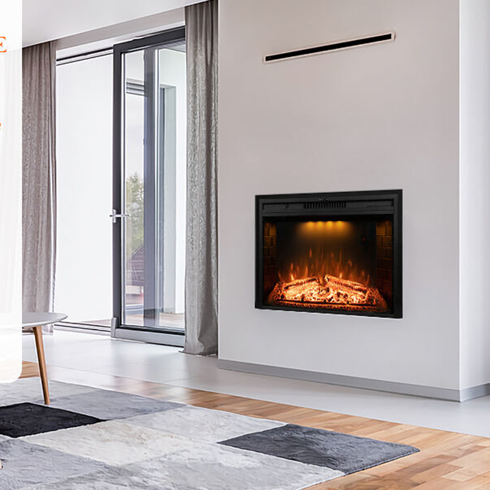 Luxstar EF33WT 33" LED Electric Fireplace Insert
