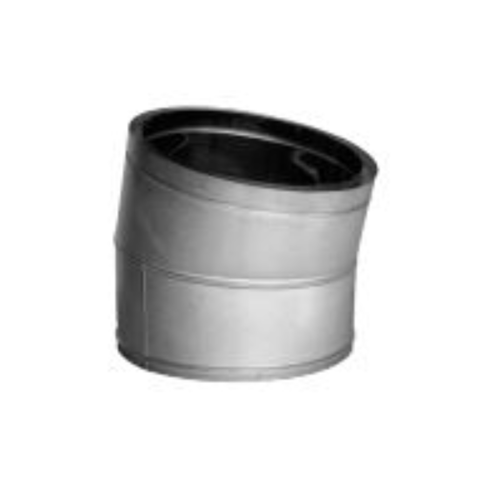 Duravent 14DT-E15SS 15 Deg Elbow - SS