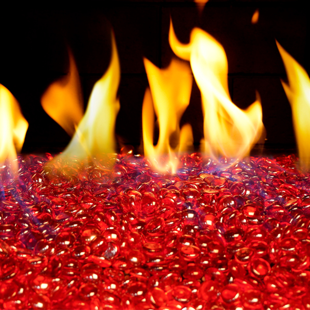 RealFyre GLG-10J-RY-6 Fyre Gems, Ruby,Jar