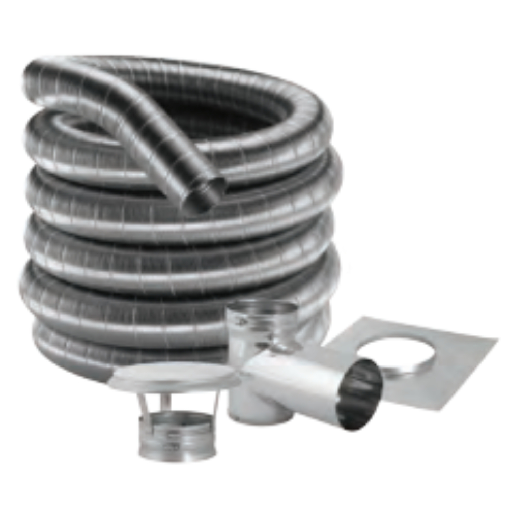 Duravent 3DF316-15KT 3"DF316-15KT ( includes: DFSS Top Plate, Cap, Tee w/Cap )