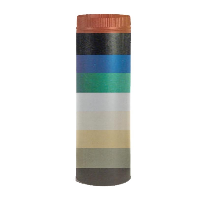 Malm 9" x 24" Porcelain White Midsection Pipe
