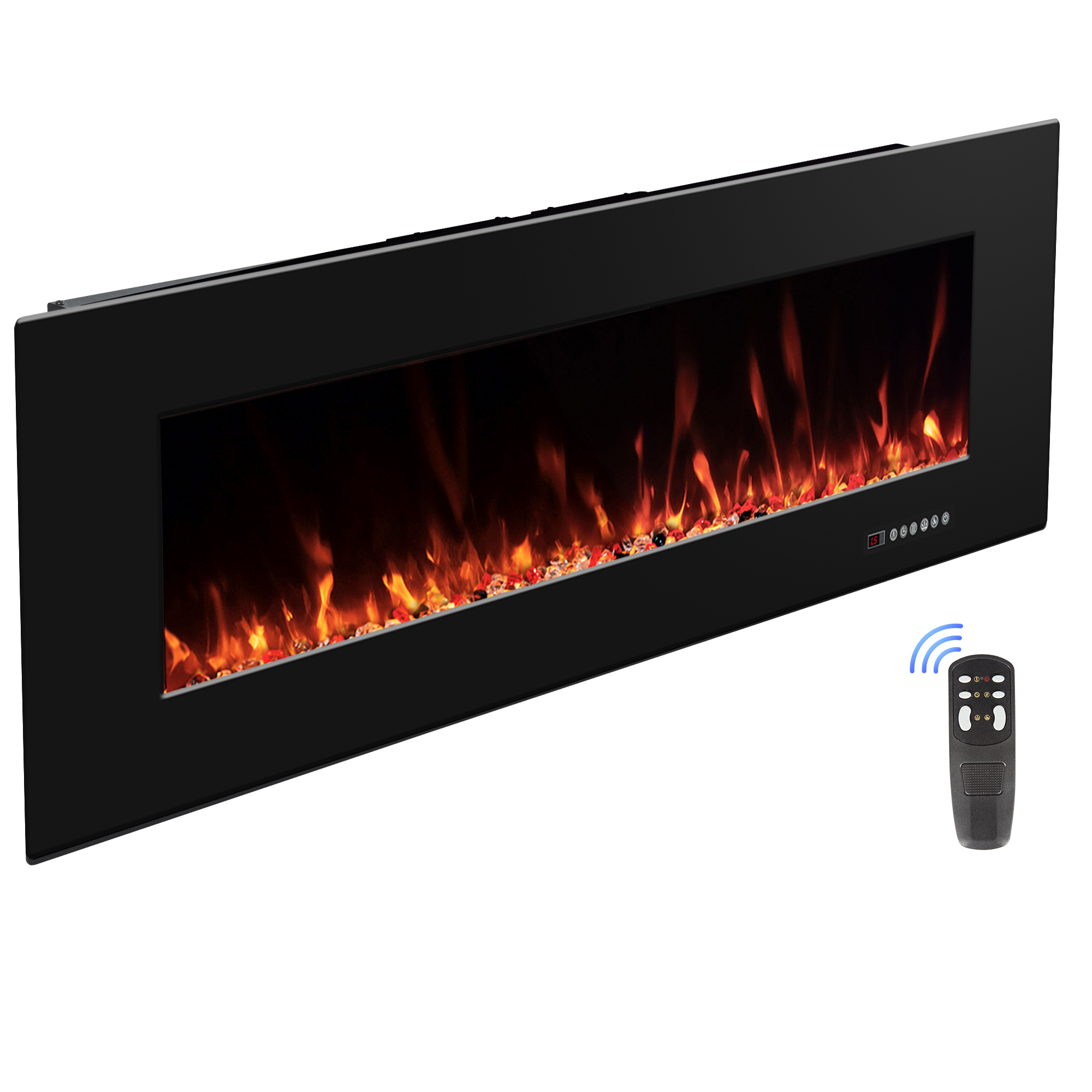 Luxstar WM84 84" Wall-Mounted Electric fireplace