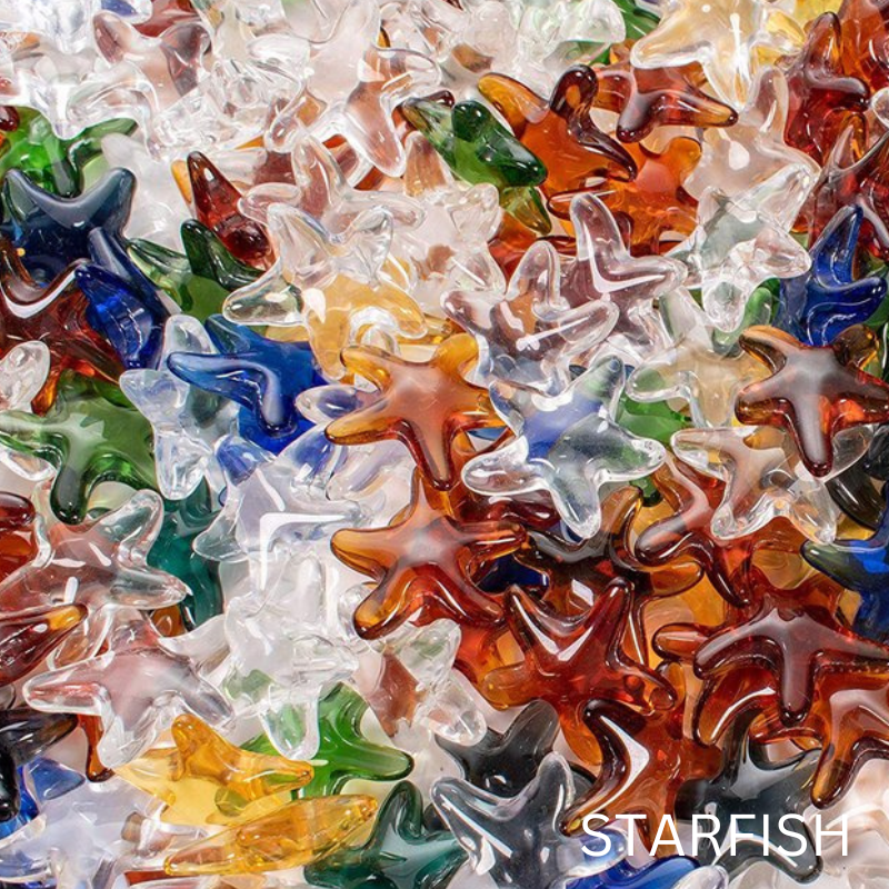 Enhance-a-Fire SF-BF 4270 1” Starfish Luxury Special Glass