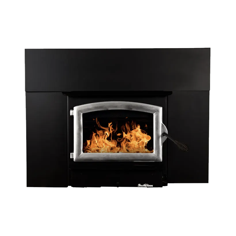 Buck Stove FP21P Model 21NC Non-Catalytic Wood Stove Insert With Pewter Door