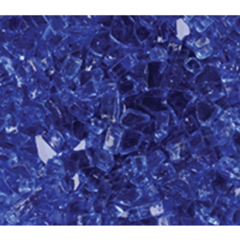 IHP Superior CRSHGL-RBLU Glass Media, 5LB Bag, Reflective Blue H8424