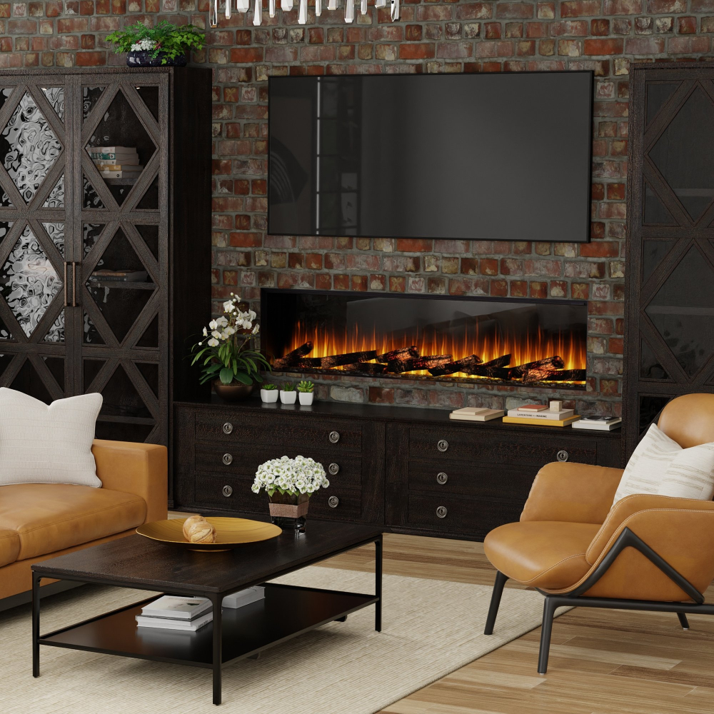 Dimplex 500003152 ULT74 Ignite Ultra 74" Built-in Linear Electric Fireplace