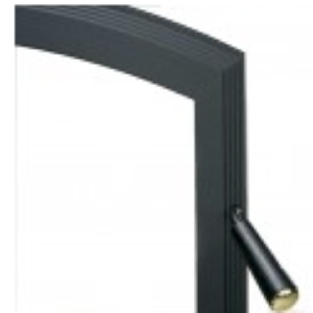 IHP Superior BTCECBK Door, Smooth Steel, Arched, Black F1849