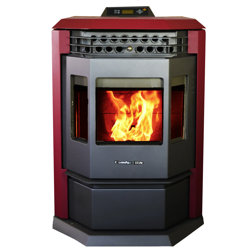 ComfortBilt HP22-Burgundy Pellet Stove