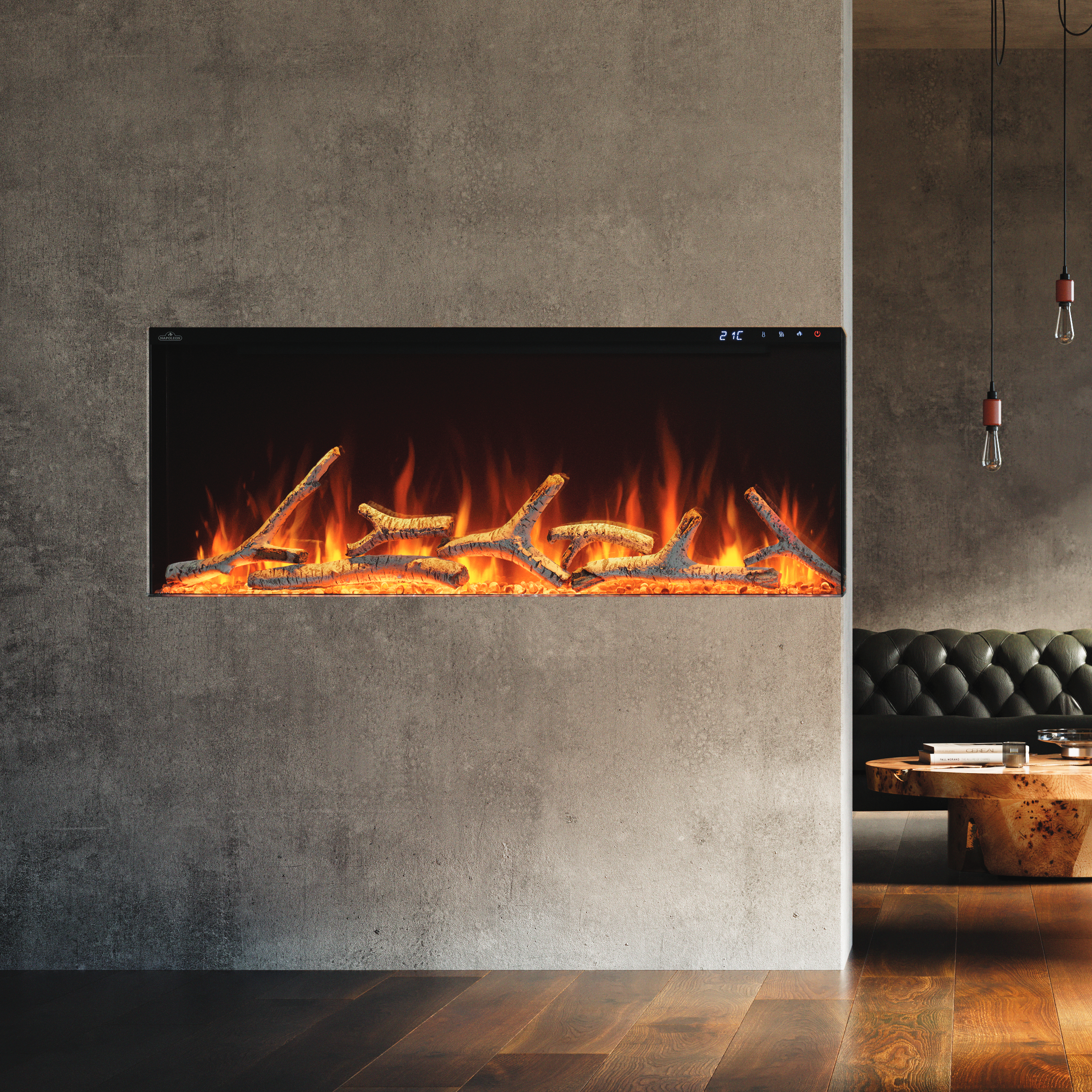 Napoleon NEFB62AB Astound 62'' Built-In Electric Fireplace