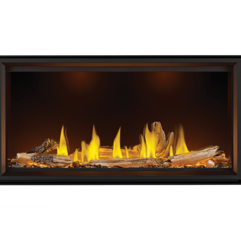 Napoleon TLV62N Tall Linear Vector 62" Direct Vent Nat-Gas Fireplace with Electronic Ignition