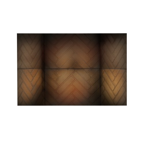 Napoleon NZ8HBK Decorative Panels : Sandstone Herringbone Brick High Country 8000