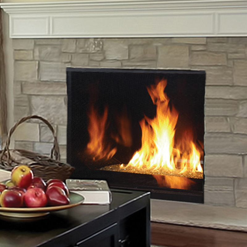 IHP Superior DRC6345TEN 45" DV Fireplace NG Top Vent Front View Electronic Ignition F2213