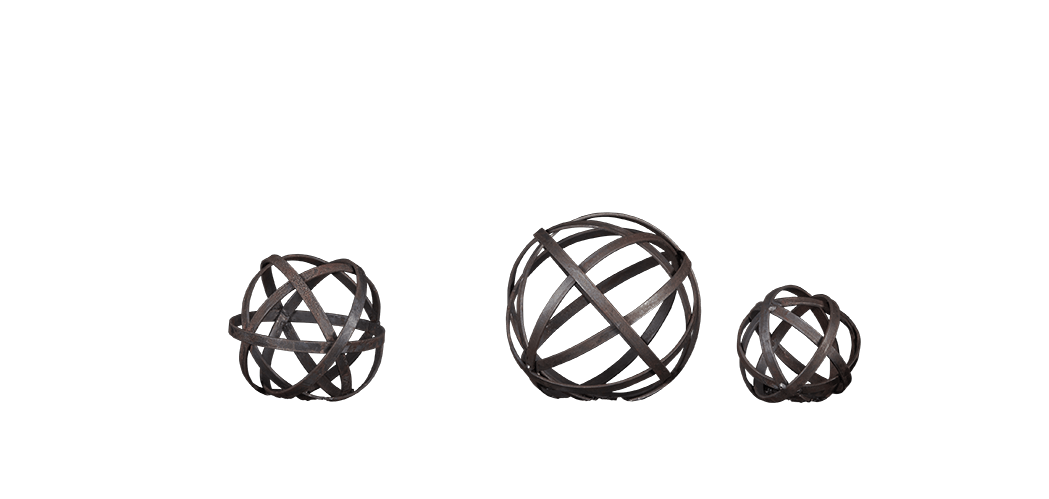 Napoleon WIGL Wrought Iron Globes, Naturally Rusted for Luxuria 62/74, Vector 62/74