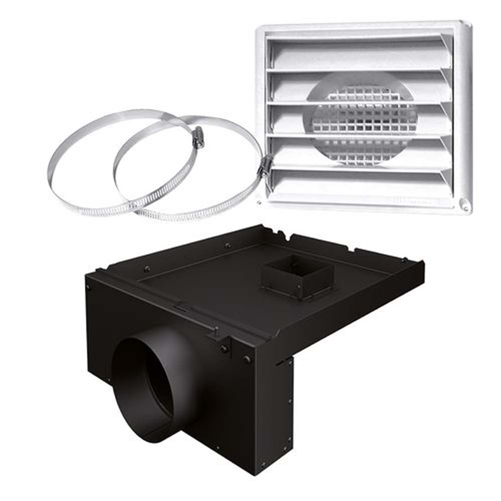 Drolet AC01338 5"diameter Fresh Air Intake Kit For Wood Stove On Legs