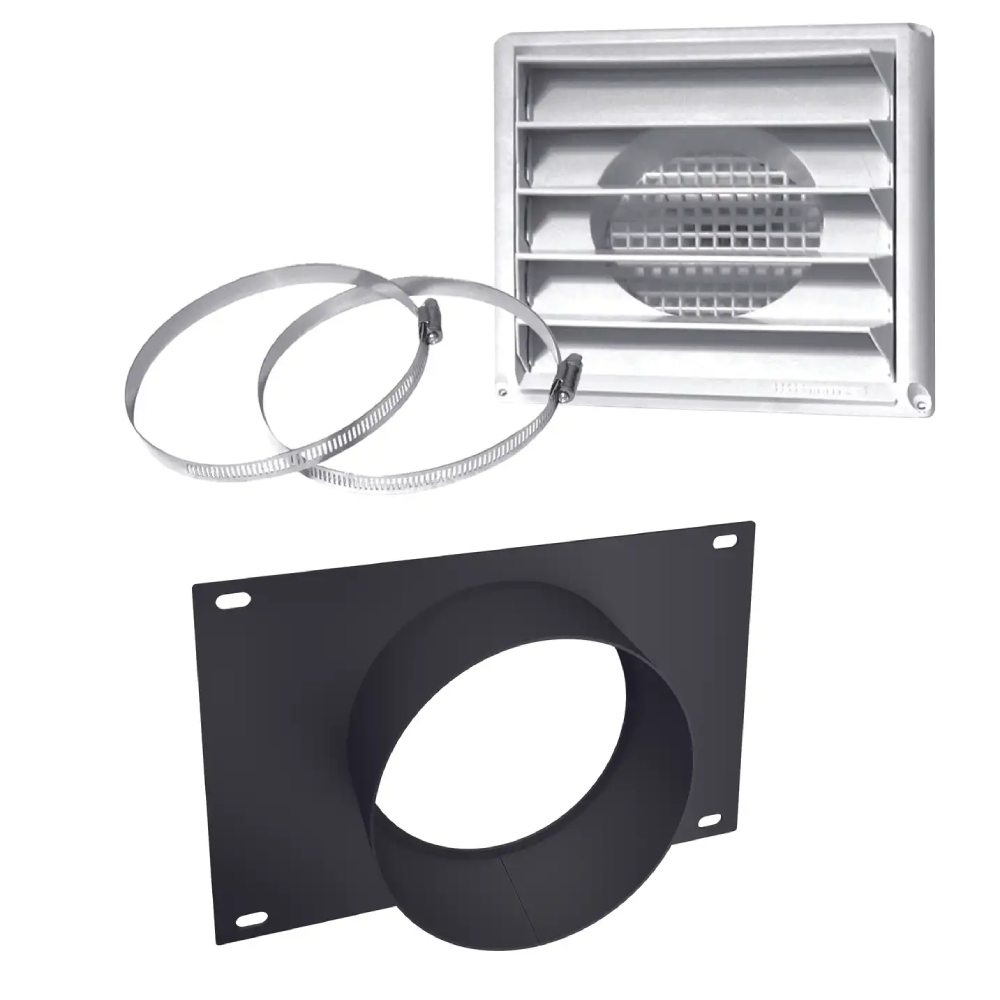 Drolet AC01336 5 Diameter Fresh Air Intake Kit
